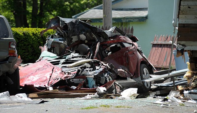 Chevrolet Volt, Opel Ampera Unfall, Feuer new York
