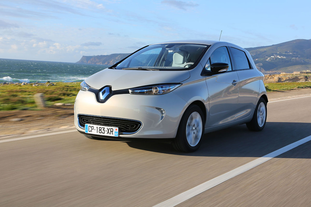 Elektroauto Renault ZOE Front