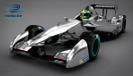 Formel-E-Rennwagen-Design 2013