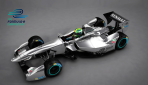 Formel-E-Rennwagen-Design 2013 Oben