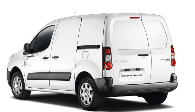Peugeot Partner Electric HEck Ladung