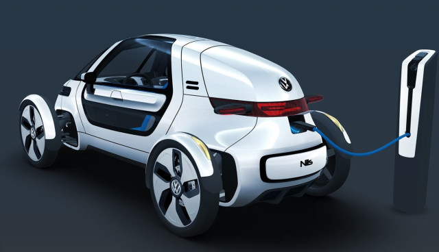 VW Elektroauto Schnelllader-Ladestationen