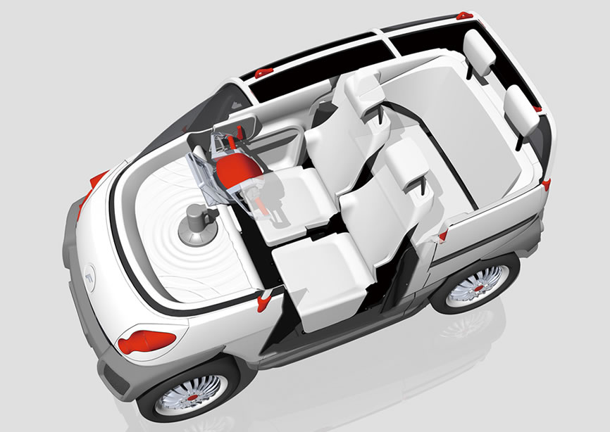 Fomm Elektroauto Innen