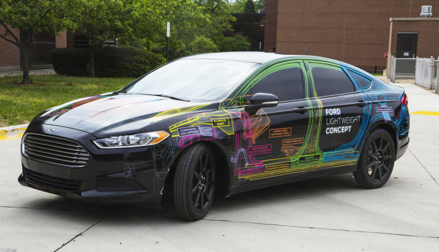 Elektroauto Ford Leichtbau