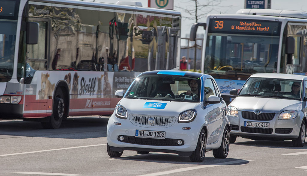 Daimler-Hamburg-Elektroauto