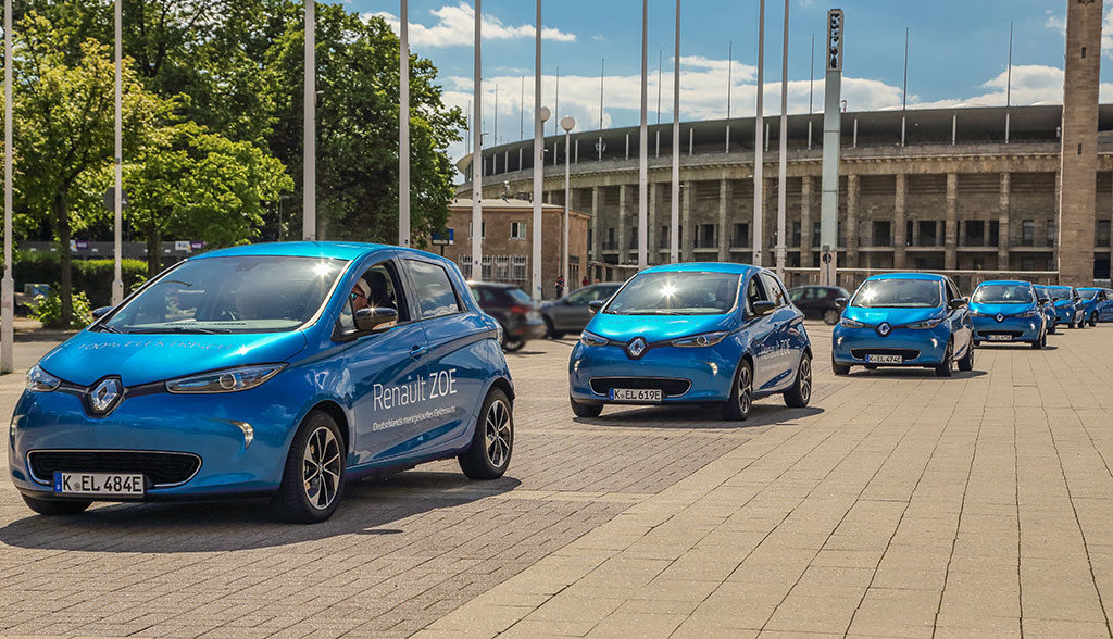 Elektroauto-Fuhrpark