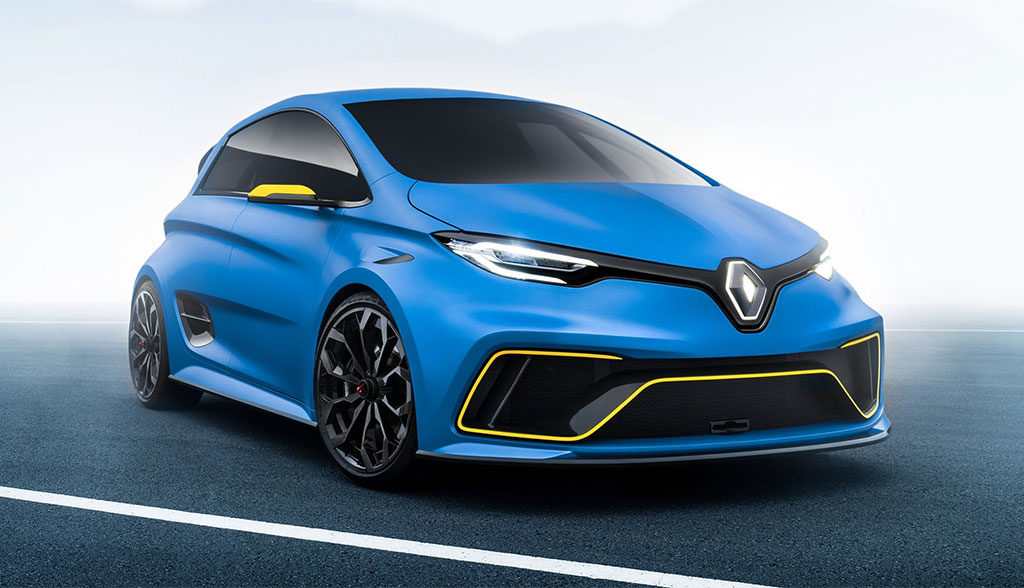 Renautl ZOE RS Elektroauto Sportwagen