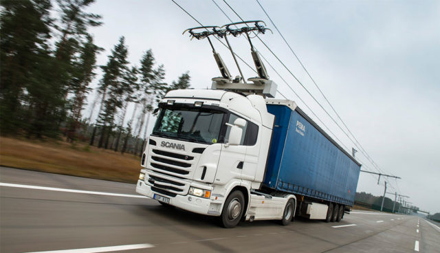 Siemens-Oberleitungs-Elektro-Lkw