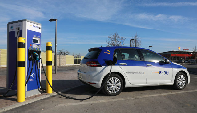 EnBW-Elektroauto-Schnellladestationen