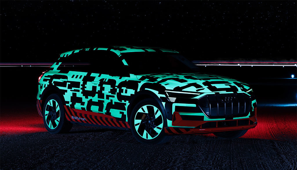 Elektroauto-Energie-Karosserie