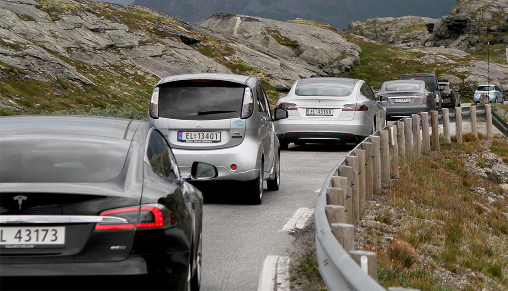 Norwegen-Elektroauto