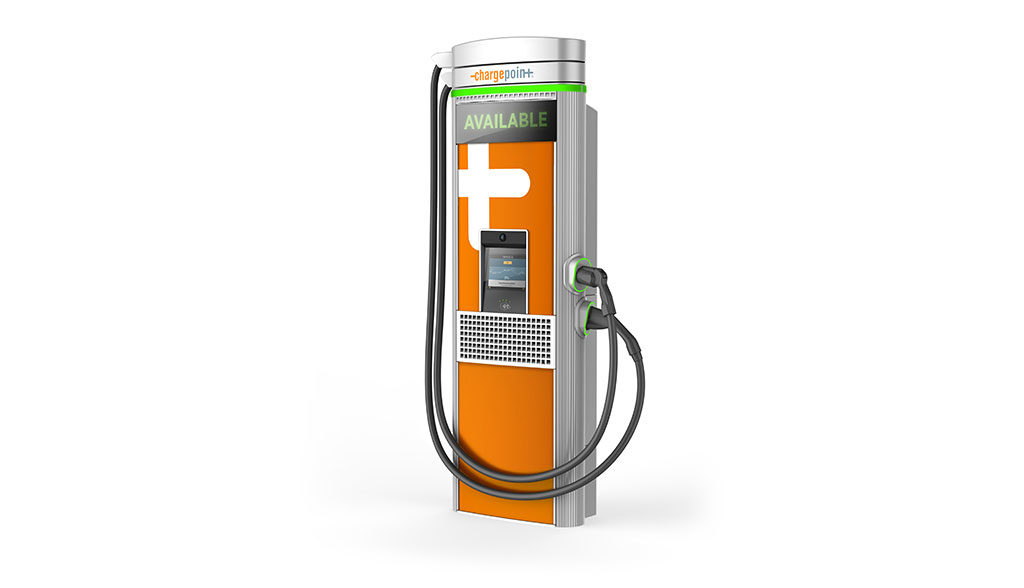 ChargePoint-Elektroauto-Ladestation