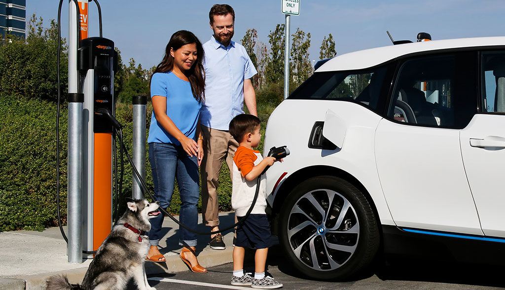 ChargePoint-Ladestation