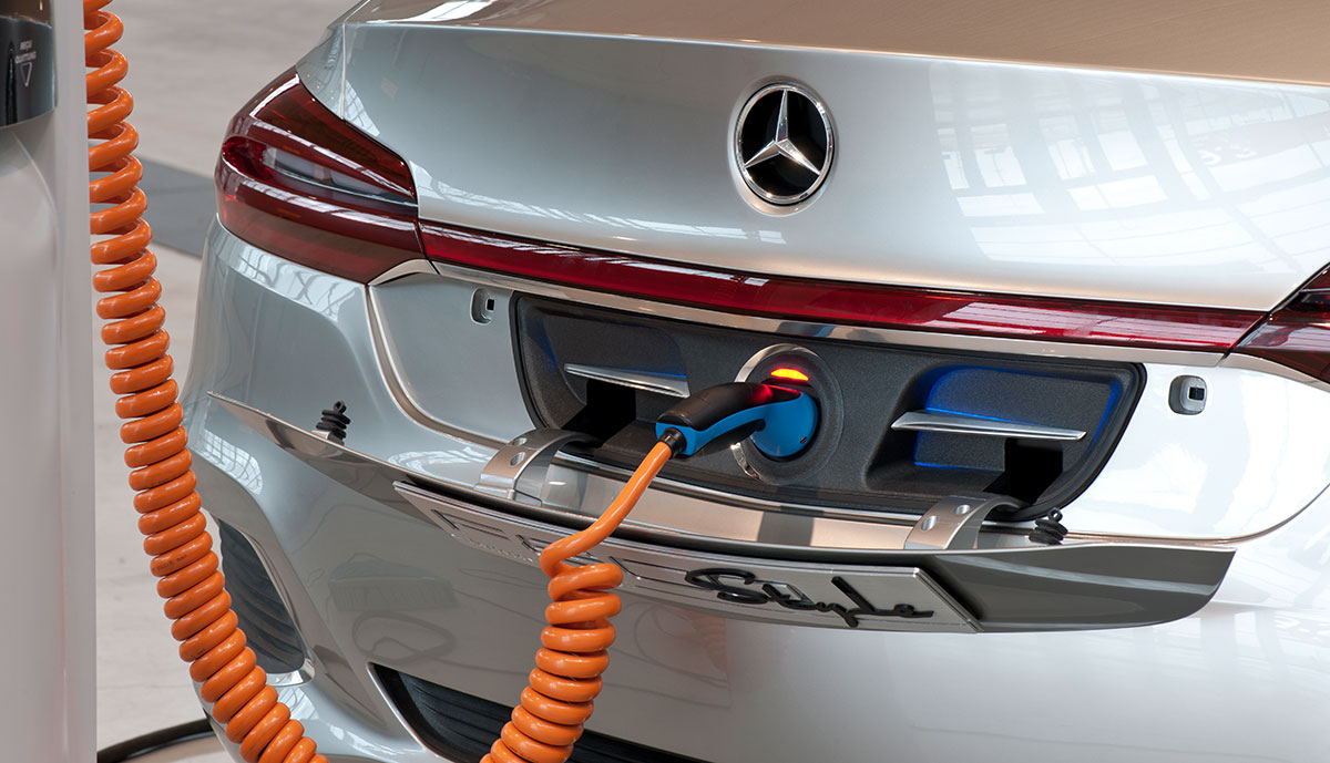 Elektroauto-Ladestation