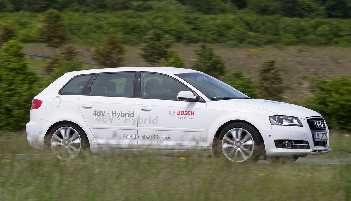 Bosch-Elektroauto-Hybrid