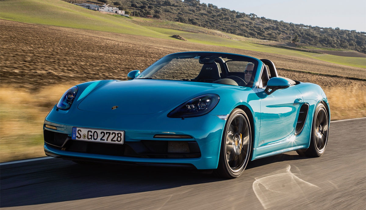 Porsche-Boxster-Elektroauto