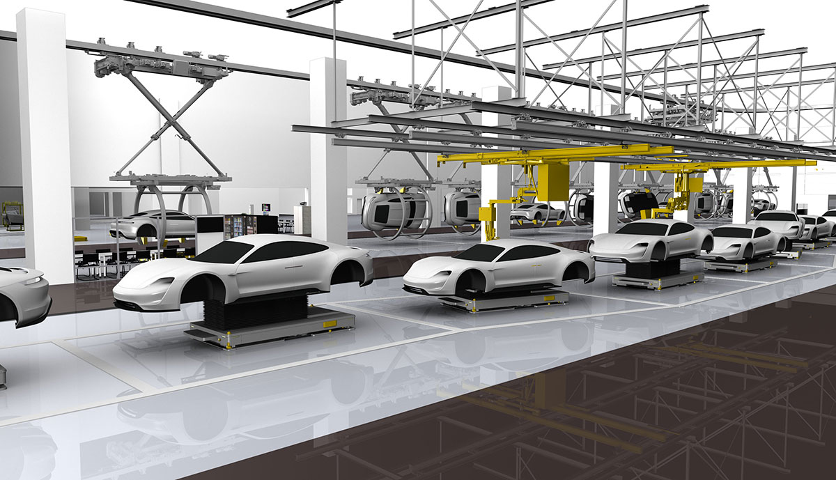 Porsche-Taycan-Produktion