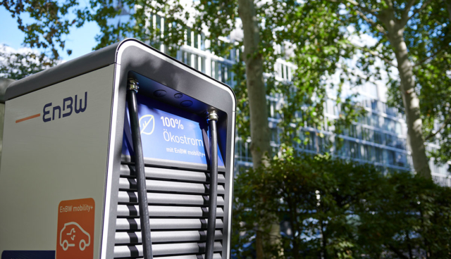EnBW-Schnellladestation