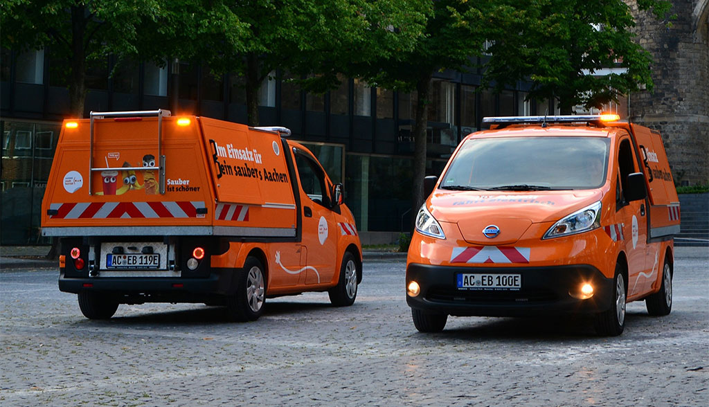 Nissan-e-NV200-Muellkipper-Aachen