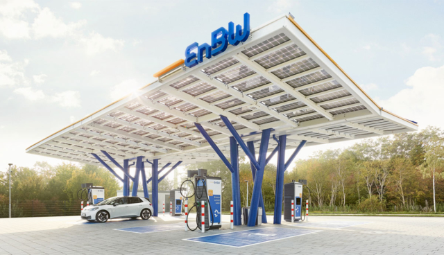 EnBW-Schnellladestation