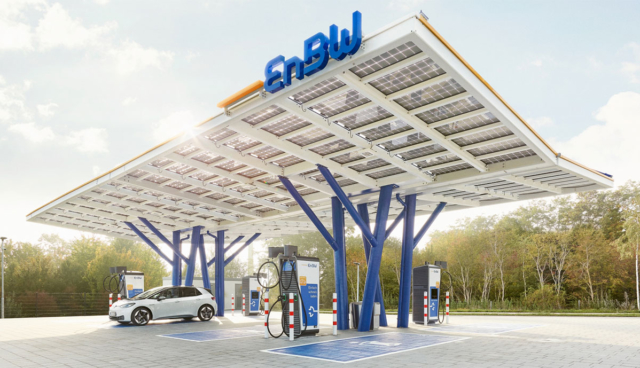 EnBW-Schnellladestation