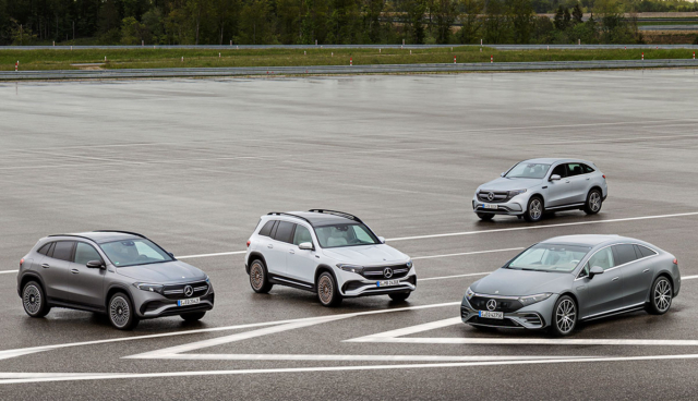 Mercedes-Elektroautos