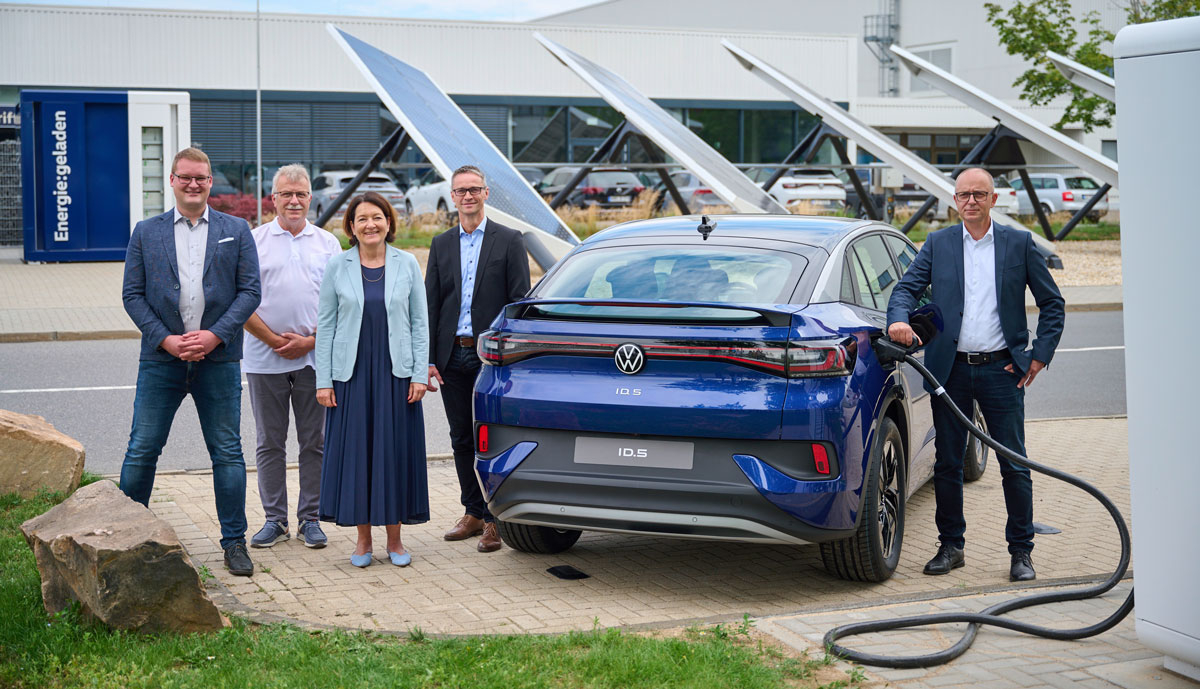 VW-Schnellladepark-Zwickau