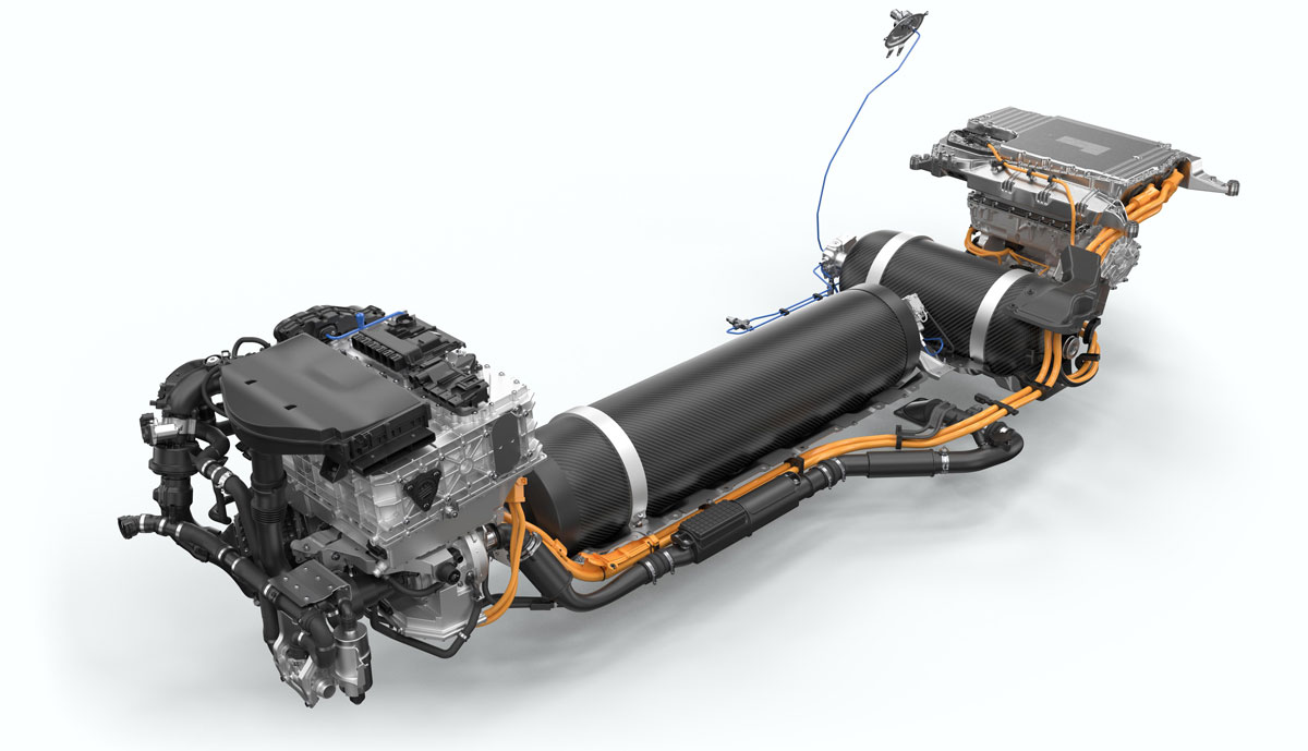 BMW-Brennstoffzellen-Antriebssystem