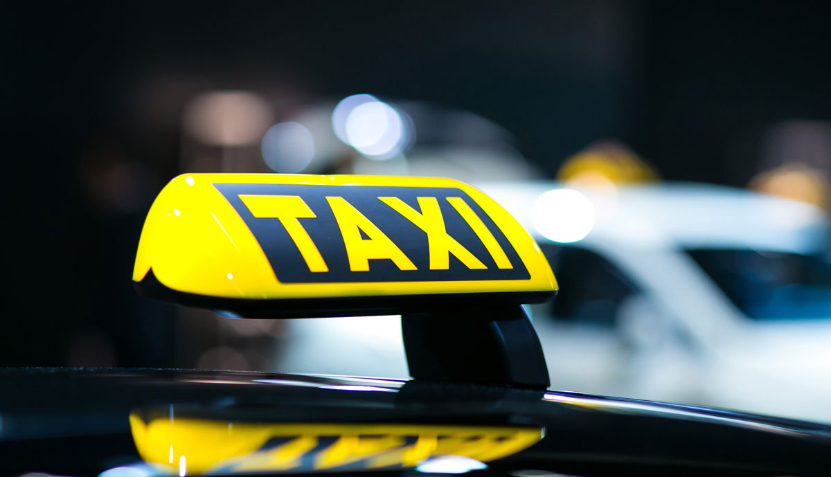 Taxi-Schild