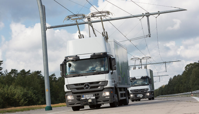 Oberleitungs-LKW-