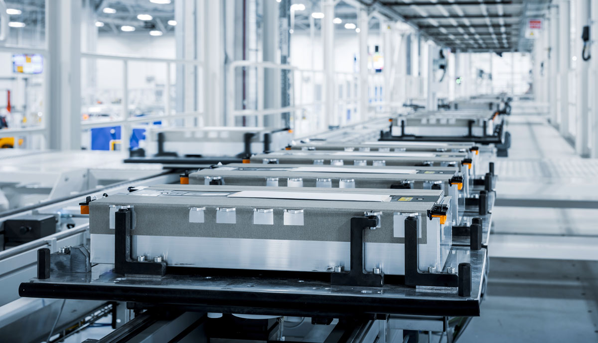 Mercedes-Batterieproduktion