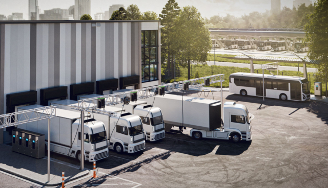 MAN-emobility-charging-trucks