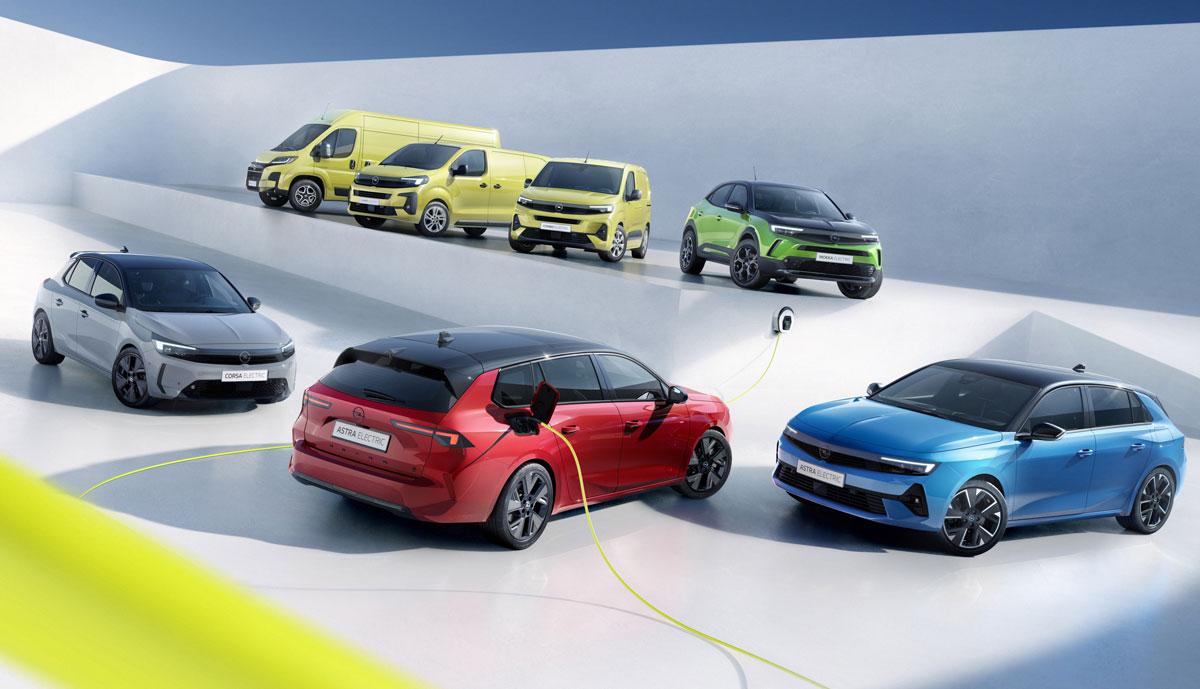 Opel-Elektrofahrzeuge