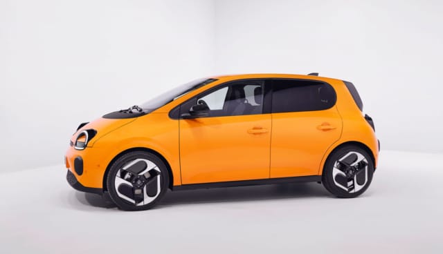 Renault-Twingo-E-Tech-Elektrisch-Mango-Gelb