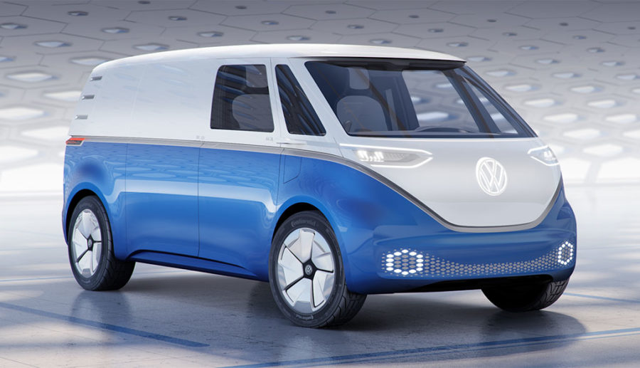 VW stellt I.D. BUZZ CARGO und weitere Elektro-Transporter vor