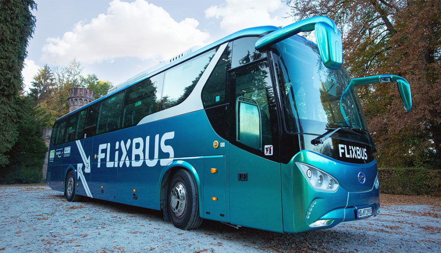 Flixbus flottet ersten Elektro-Fernbus in Deutschland ein