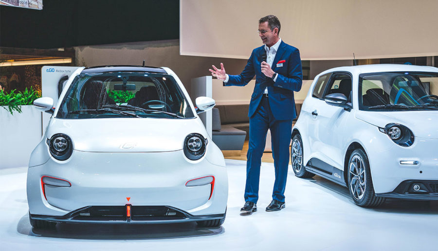 e.GO Mobile zeigt Serien- und Sportversion des Life in Genf